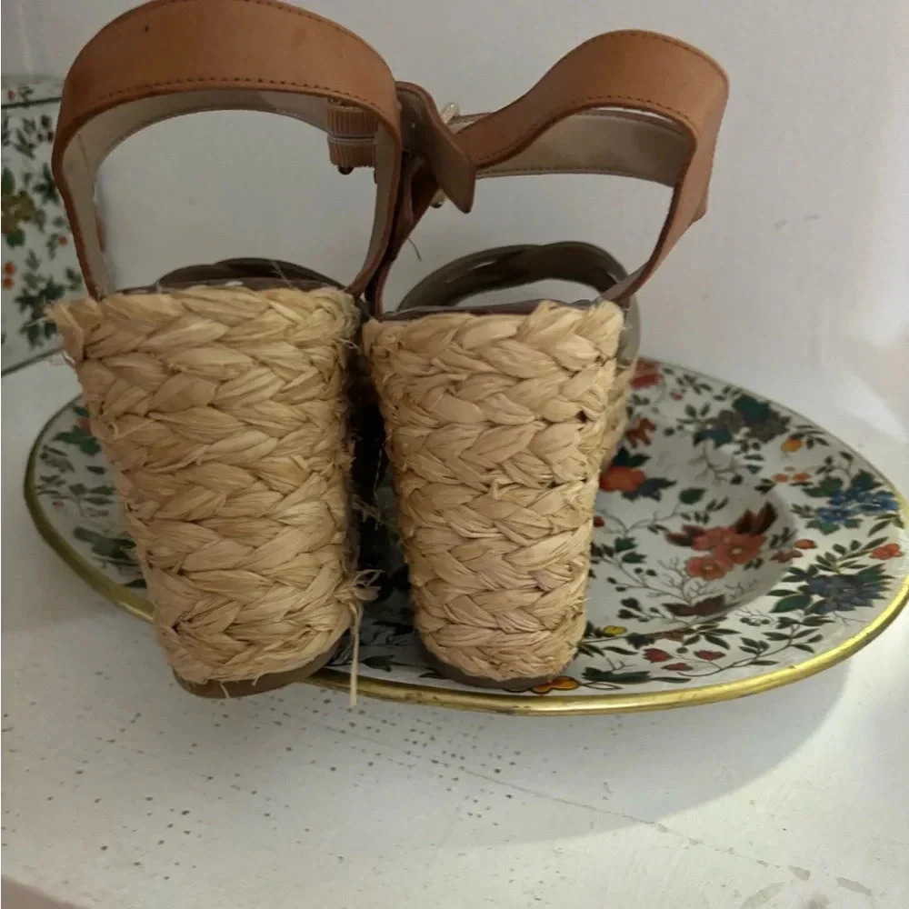 Sam Edelman Darlene GOLD Metallic Sandals 7.5 - Picture 4 of 10